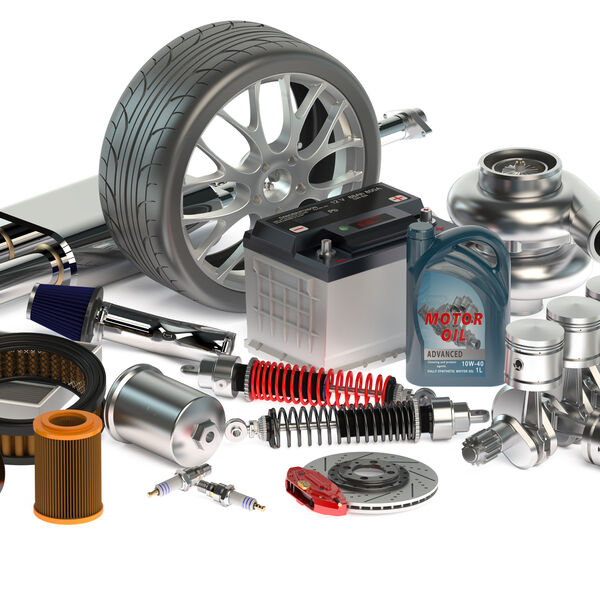 A collection of automotive parts