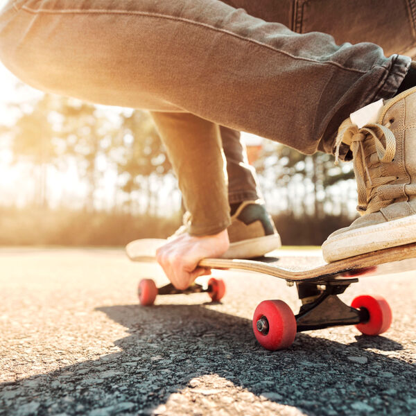 Person skateboarding 